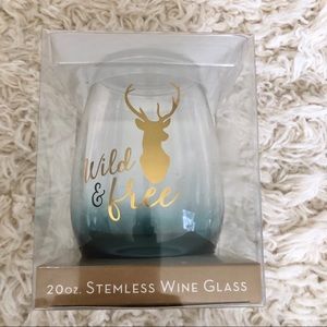 NIB Stemless Wine Glass 🍷
